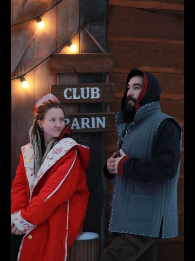 Стёганый мужской жилет &quot;Родное тепло&quot;