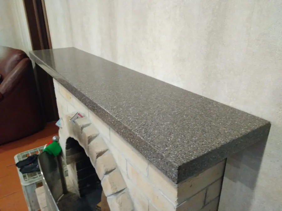 Каминная полка из камня в Брянске