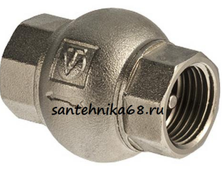 Обратный клапан с латунным золотником Valtec 1/2" 3/4" 1" VT.151.N ...