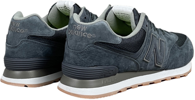 New Balance 574 Retro Metallic Patch Blue