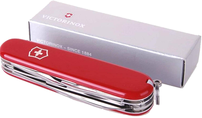 VICTORINOX Climber 1.3703, 91 мм, 14 функций, красный