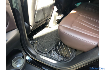 3D-КОВРИКИ ИЗ ЭКОКОЖИ В BMW X5