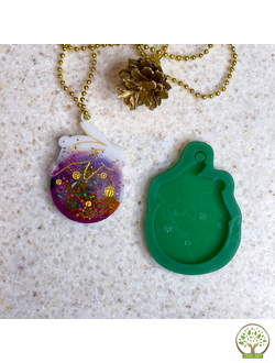 Лунный зайка №6 с гравировкой