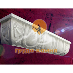 Цветочница из камня, с узором 4