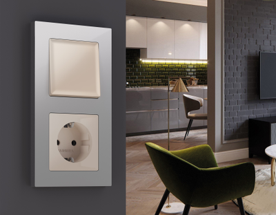 Рамки Серебро глянец, коллекция TECHNO_1