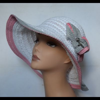 Летняя белая шляпа Vizio Италия 5487 FF 2