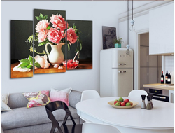 Модульная картина "Варенье и хризантемы"