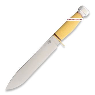 Нож Bark River 1909 Michigan Drop Point Bowie Ivory Micarta с доставкой