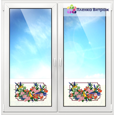 ВИТРАЖНАЯ ПЛЕНКА F-26