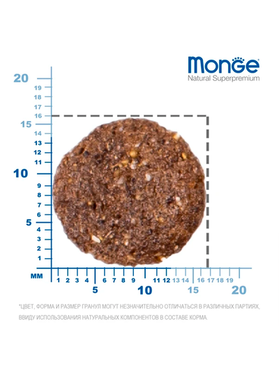 Monge Dog Speciality Line Monoprotein (Монж) для взрослых собак всех пород, из ягненка с рисом и картофелем 2,5 кг