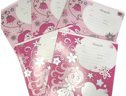 Набор из 5 тетрадей в линейку, 12 листов