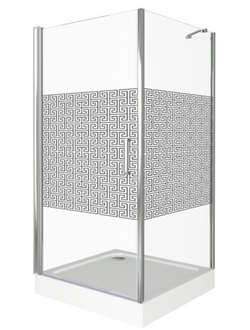 Душевое ограждение BAS FANTASY CR-90-F-CH 90х90