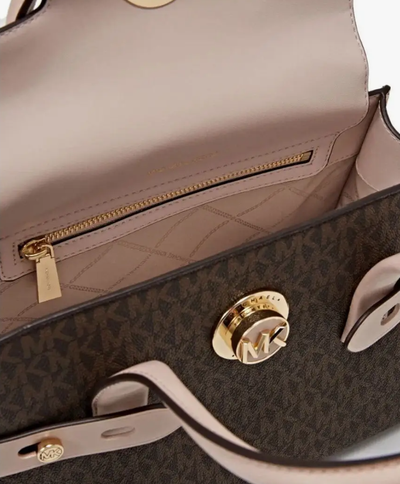 Сумка Michael Kors Carmen Light Pink Brown