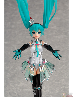 Фигурка фигма Мику Хацунэ (figma Hatsune Miku 2013 Racing)