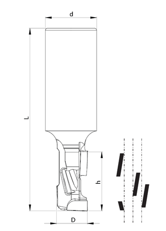 Алмазная фреза FABA TD-02