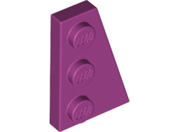 Wedge, Plate 3 x 2 Right, Magenta (43722 / 6327222)