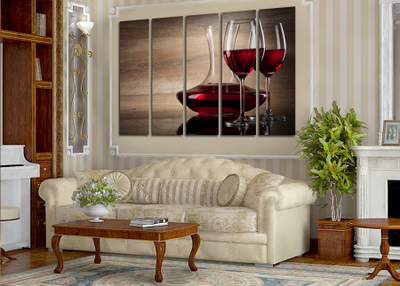 Модульная картина "Встреча"