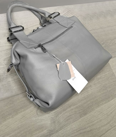 (АРТИКУЛ: 10052/52) СУМКА ЖЕНСКАЯ, НЕБОЛЬШАЯ, НАТУРАЛЬНАЯ КОЖА, ТЕМНО-КОРИЧНЕВАЯ, С ПЛЕЧЕВЫМ РЕМНЕМ