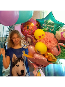 Крафт букет №46