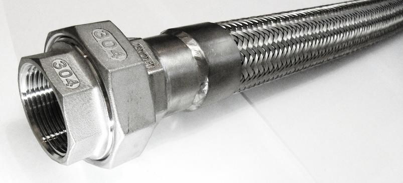 МРВД Металлорукав высокого давления с разъемными соединениями американка из нержавейки