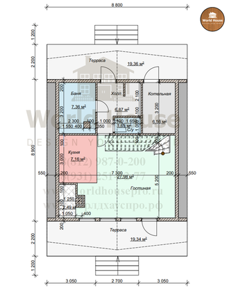 Проект дома - шалаша.