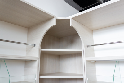 (СШСЯ0400) Стеллаж с полками, угловой для конфет и сухофруктов