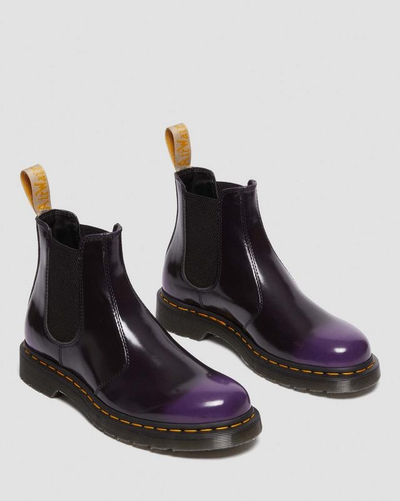 Челси Dr Martens 2976 Vegan Black Rich Purple