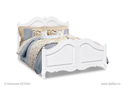 Кровать двуспальная Джульетта 160 (высокое изножье), Belfan