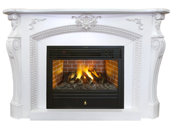 Электрокамин Скарлет WT с очагом 3D Novara 26