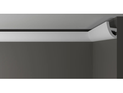 Потолочный плинтус для подсветки DECOR-DIZAYN DD510, из дюрополимера, под покраску, ударопрочный
