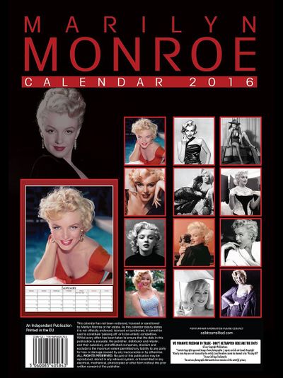 Marilyn Monroe Календарь 2016
