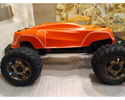 Unbreakable body for Arrma Fazon