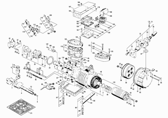 Запасные части для ремонта компрессоров Bitzer от