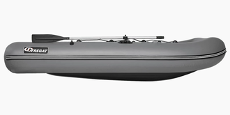 Лодка ПВХ Фрегат 370 Air (НДНД) Серый