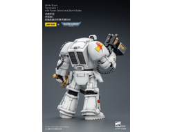 Терминатор Белых Шрамов (Warhammer 40K) - КОЛЛЕКЦИОННАЯ ФИГУРКА 1/18 White Scars Terminator with Power Sword and Storm Bolter (JT03189) - JOYTOY
