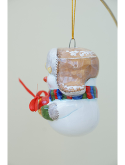 Снеговик в ушанке - Снежная семейка