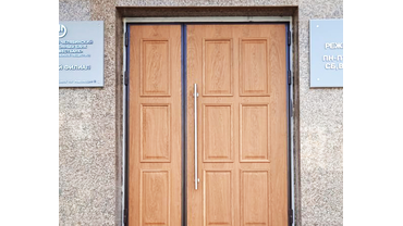 Входная дверь. Массив Ясеня. Инвестбанк. г. Миасс