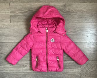 М.17-22 Куртка Moncler малиновая (98,104,110,116,122)