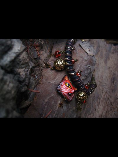 "Шатёр Царевны Лисички", яркий браслет в стиле фэнтези