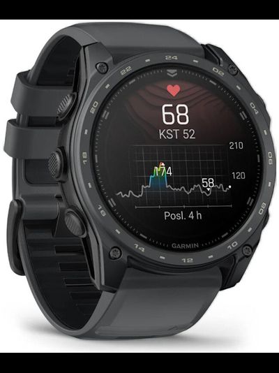 Часы Garmin Tactix 8 - 51mm, Amoled Cerakote Grey