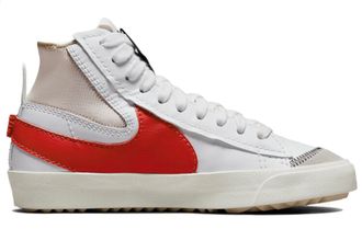 Nike Blazer Mid 77 Jumbo White Red (Белые) фото