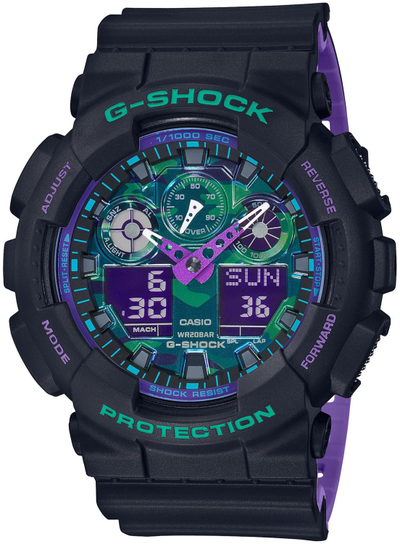 Часы Casio G-Shock GA-100BL-1AER