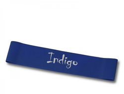 Эспандер лента замкнутая Indigo Heavy 46*5*0.09cм синий