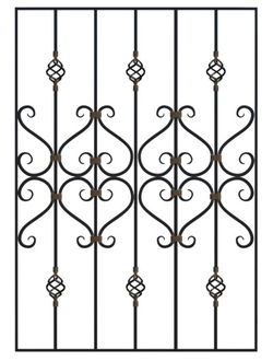 ОКОННАЯ РЕШЕТКА арт.РК-11