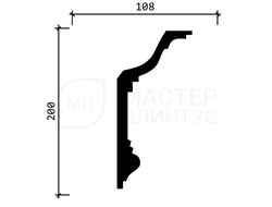 Карниз потолочный Decor-Dizayn DD513