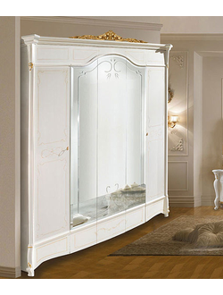 ШКАФ 5-ТИ ДВЕРНЫЙ С КОРОНОЙ ROSSINI 2514 (L277,5XP72XH277,5) CASA+39