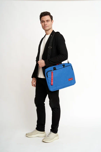 Сумка для ноутбука 17.3 - 18 дюймов Optimum RL, голубой