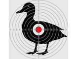 Мишень для стрельбы "УТКА" 17х17 см (бумага 1 шт.)