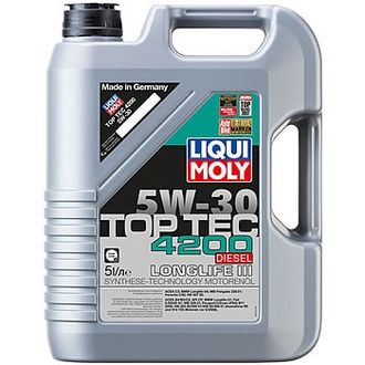 Купить моторное масло Ликви Моли Top Tec 4200 Diesel 5W-30 в Ставрополе