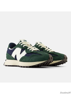 New Balance 327 Green / White Мужские (41-45)